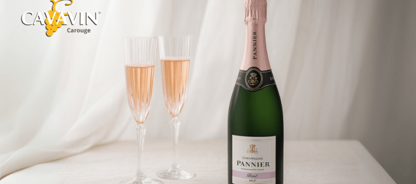 Nouveauté chez CAVAVIN Genève - Carouge : Champagne PANNIER Brut Rosé